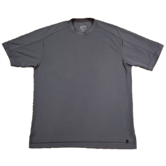 𝅺3/$20 Woolrich Gray Lightweight Mesh Workout T-shirt - Picture 1 of 6